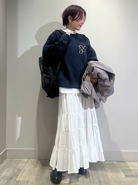 遠藤　裕子さん（レディース・155cm）の冬コーディネート