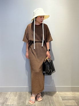 遠藤　裕子さん（レディース・155cm）の夏コーディネート