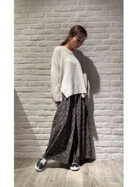 遠藤　裕子さん（レディース・155cm）の秋コーディネート