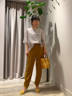 遠藤 裕子さん(レディース・155cm)の春コーディネート