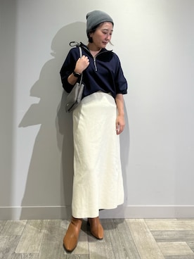 遠藤　裕子さん（レディース・155cm）の秋コーディネート