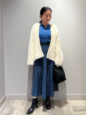 「アイテム（ワンピース/ドレス）」を使った、遠藤　裕子さん（レディース・155cm・30代）の秋コーディネート