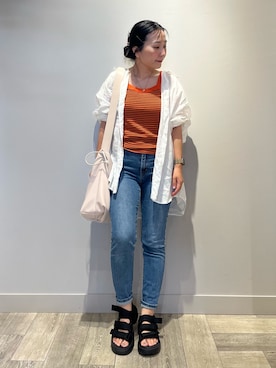 遠藤　裕子さん（レディース・155cm）の夏コーディネート