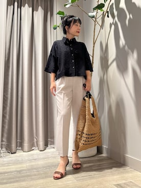 遠藤　裕子さん（レディース・155cm）の夏コーディネート