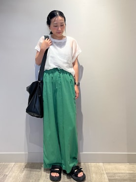 遠藤　裕子さん（レディース・155cm）の夏コーディネート