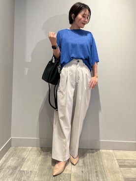遠藤 裕子さん(レディース・155cm)の夏コーディネート