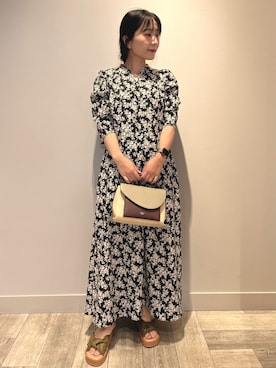 「アイテム（ワンピース/ドレス）」を使った、遠藤　裕子さん（レディース・155cm・30代）の夏コーディネート