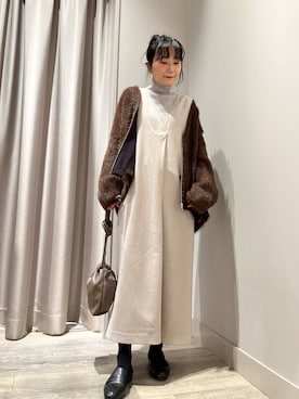 遠藤　裕子さん（レディース・155cm）の秋コーディネート