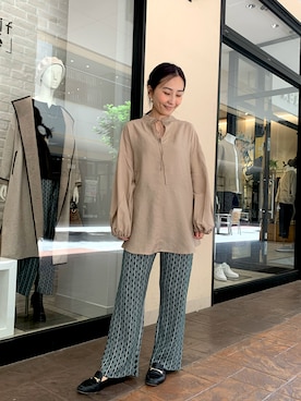 遠藤　裕子さん（レディース・155cm）の秋コーディネート