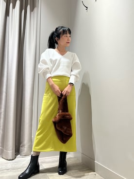 遠藤　裕子さん（レディース・155cm）の秋コーディネート