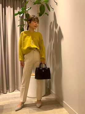 遠藤　裕子さん（レディース・155cm）の冬コーディネート