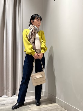 遠藤　裕子さん（レディース・155cm）の冬コーディネート