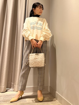 遠藤　裕子さん（レディース・155cm）の秋コーディネート