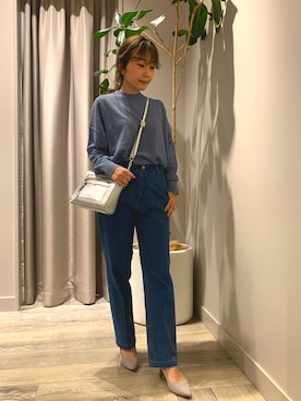 遠藤　裕子さん（レディース・155cm）の冬コーディネート