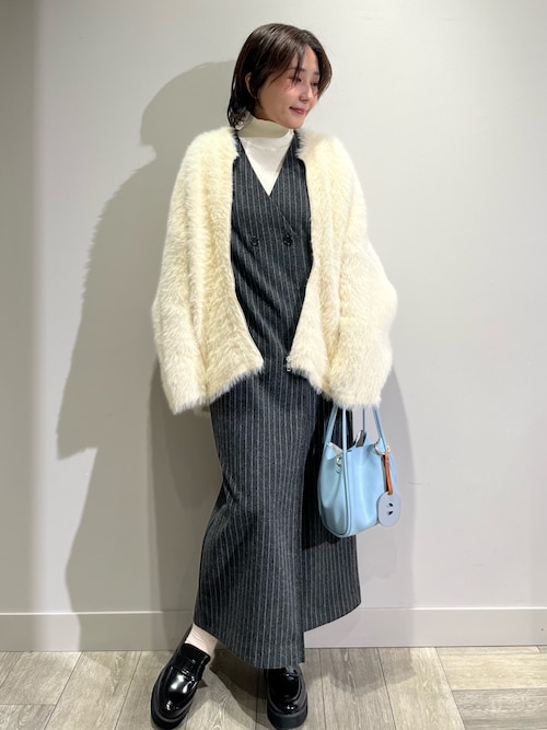 セール】【大人のいちまんワンピ】ウォームジャージージレ風ジャンスカ