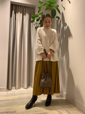 遠藤 裕子さん(レディース・155cm)の秋コーディネート