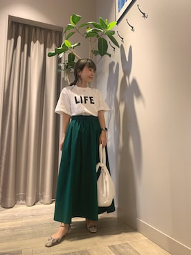 遠藤　裕子さん（レディース・155cm）の春コーディネート