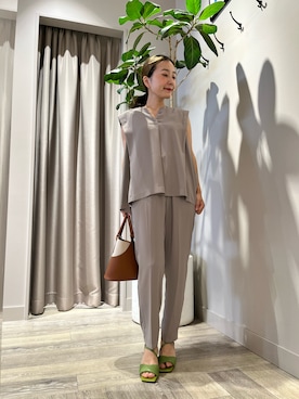 遠藤　裕子さん（レディース・155cm）の夏コーディネート