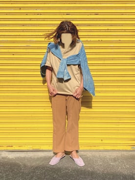 「Daniella&GEMMA（ダニエラアンドジェマ）のアイテム」を使った、🏝𝕂𝕐𝕂𝕋𝔹𝕋 ⛱さん（レディース・167cm）の夏コーディネート