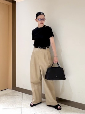 寺尾 オデット エ オディール スタッフさん(レディース・167cm)の秋コーディネート