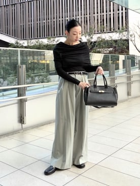 寺尾　オデット エ オディール スタッフさん（レディース・167cm）の春コーディネート