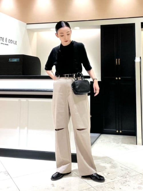 ODETTE E ODILE（オデット エ オディール） ボストンバッグ