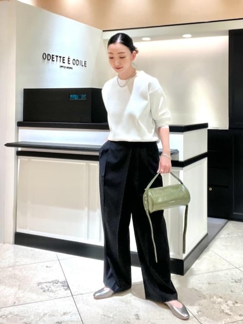 定価16,500円 ソフトVカットFLT15↓↑ 試着のみ 箱あり 美品 ソフトVカット フラット15↓↑(パンプス)|ODETTE E ODILE
