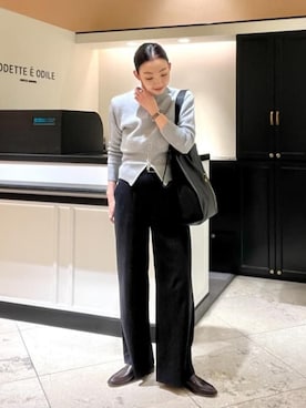 「ODETTE E ODILE」｜寺尾　オデット エ オディール スタッフさん（レディース・167cm）の春コーディネート