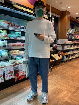 「Carhartt（カーハート）のカーハート ストラップバックキャップ ODESSA  CHARHARTT（キャップ）」を使った、stevedgeさん（メンズ・176cm）の春コーディネート