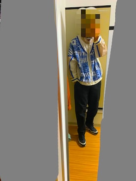 「大学生」｜「アイテム（ナイロンジャケット）」を使った、max08さん（メンズ・177cm）の秋コーディネート