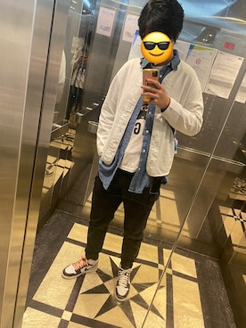 FLYさん（メンズ・183cm）の冬コーディネート