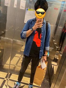 FLYさん（メンズ・183cm）の冬コーディネート