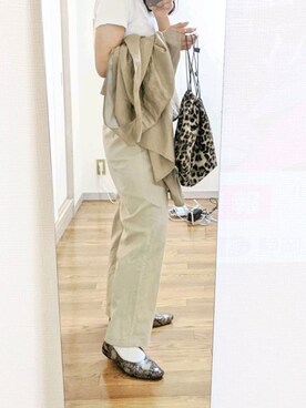 「ガラガラコーデ」｜reoさん（レディース・155cm）の秋コーディネート