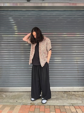 「AVIREX（アヴィレックス）のアイテム（サンダル）」を使った、Ryousukeさん（メンズ・173cm）の夏コーディネート