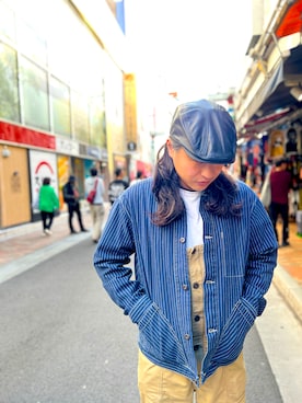 「schott（ショット）のアイテム（ジャケット/アウター）」を使った、Ryousukeさん（メンズ・173cm）の秋コーディネート