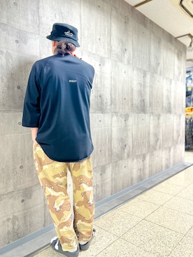 「AVIREX（アヴィレックス）のアイテム（サンダル）」を使った、Ryousukeさん（メンズ・173cm）の夏コーディネート