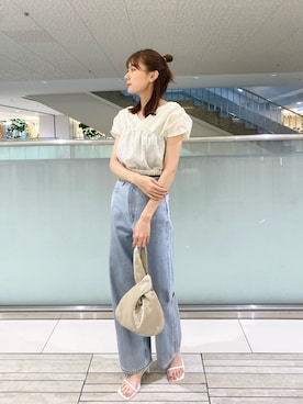 「センスオブプレイス 」｜mayuさん（レディース・162cm）の夏コーディネート