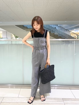 「ベアパンツ」｜mayuさん（レディース・162cm）の夏コーディネート