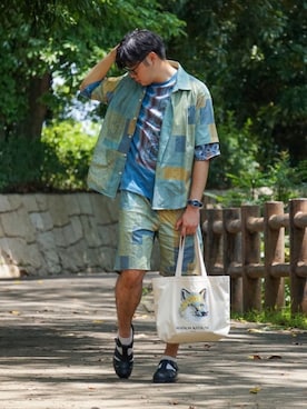 やしーさん(メンズ・180cm)の夏コーディネート