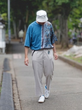 やしーさん(メンズ・180cm)の夏コーディネート