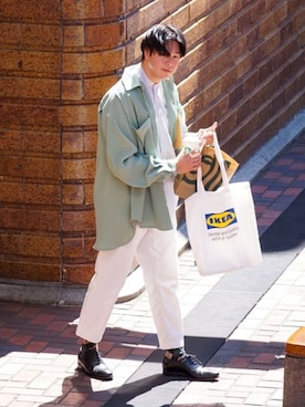 やしーさん（メンズ・180cm）の秋コーディネート