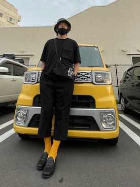 「UNIQLO（ユニクロ）の50色ソックス（消臭機能付き）（ソックス/靴下）」を使った、LAVIさん（メンズ・173cm）の夏コーディネート