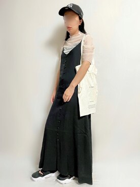 「AmbreNeige」｜「アイテム（帽子）」を使った、🌷𝒚𝒖𝒖𝒓𝒊.🌷さん（レディース・150cm）の夏コーディネート