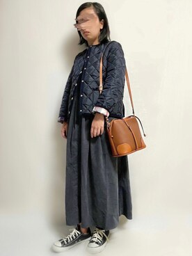 「RODE SKO」｜「アイテム（ブルゾン）」を使った、🌷𝒚𝒖𝒖𝒓𝒊.🌷さん（レディース・150cm）の秋コーディネート
