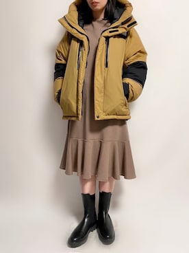 「バルトロ」｜「アイテム（ブーツ）」を使った、🌷𝒚𝒖𝒖𝒓𝒊.🌷さん（レディース・150cm）の冬コーディネート