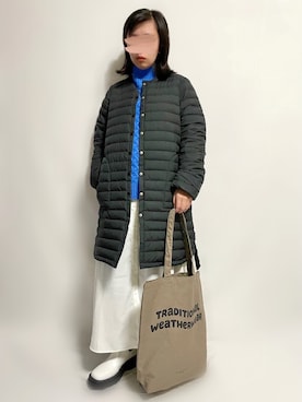 「チェルシーブーツ」｜「アイテム（ダウンジャケット/コート）」を使った、🌷𝒚𝒖𝒖𝒓𝒊.🌷さん（レディース・150cm）の秋コーディネート