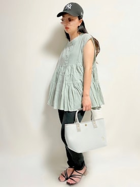 🌷𝒚𝒖𝒖𝒓𝒊.🌷さん(レディース・150cm)の夏コーディネート