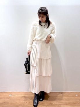 「アイテム（トートバッグ）」を使った、yuukaさん（レディース・156cm・20代）の秋コーディネート