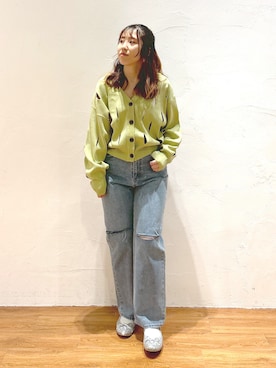 「FREE'S MART（フリーズマート）のアイテム（バレエシューズ）」を使った、yuukaさん（レディース・156cm）の春コーディネート