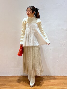 yuukaさん（レディース・156cm）の冬コーディネート